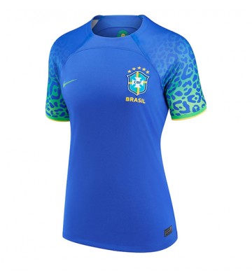 Brasilien Udebanetrøje Dame VM 2022 Kort ærmer